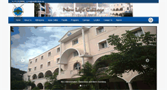 Desktop Screenshot of newlifecollege.org
